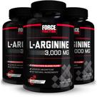 Suplemento Force Factor L-Arginina 3000 mg com BioPerine 450 cápsulas