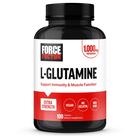 Suplemento Force Factor L-Glutamina 1000 mg comprimidos 100 comprimidos