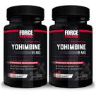 Suplemento Force Factor Yohimbine para homens 6mg 30 cápsulas x2