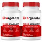 Suplemento ForgeLabs Blood Stabilizer 120 cápsulas (pacote com 2) Suplemento ForgeLabs Blood Stabilizer 120 cápsulas (pacote com 2)