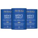 Suplemento FRISKA para enzimas digestivas diárias e probióticos masculinos Suplemento FRISKA para enzimas digestivas diárias e probióticos masculinos