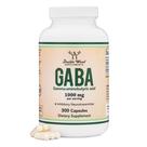 Suplemento GABA Double Wood 500mg (300 cápsulas)