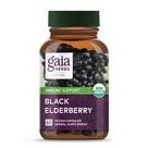 Suplemento Gaia Herbs Black Elderberry - 60 Cápsulas Veganas