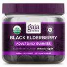 Suplemento Gaia Herbs Black Elderberry Adult Gummies 80u