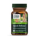 Suplemento Gaia Herbs Quick Defense Immune Support 20 cápsulas