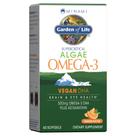 Suplemento Garden of Life Minami Algae Omega 3 Vegan DHA 500mg