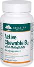 Suplemento Genestra Brands Active Chewable B12 com L-metilfolato