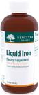 Suplemento Genestra Brands Liquid Iron 240 ml com sabor de framboesa