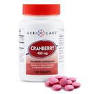 Suplemento GeriCare Comprimidos de 450 mg de cranberry de alta potência x100