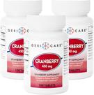 Suplemento GeriCare Cranberry 450 mg comprimidos 100 x 3 Suplemento GeriCare Cranberry 450 mg comprimidos 100 x 3