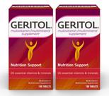 Suplemento Geritol Multivitamínico 26 Vitaminas Essenciais 100 comprimidos (pacote com 2)