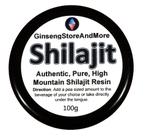 Suplemento: Ginseng Store and More Shilajit Resin 100g, 1000 porções