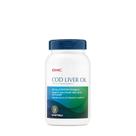 Suplemento GNC Óleo de fígado de bacalhau ômega-3 260 mg EPADHA Vitamina A D-3