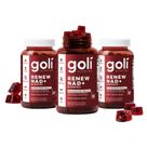 Suplemento Goli Renew NAD+ 180 gomas veganas com NR