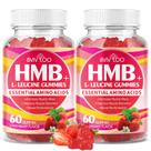 Suplemento Gomas BVIVLOO HMB e L-Leucina 3000 mg 120 unidades