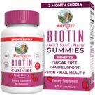 Suplemento Gomas de biotina MaryRuth Organics 60 unidades