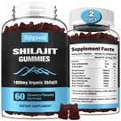 Suplemento Gummies Sijigood Shilajit 1000mg, 2 pacotes - 120 unidades