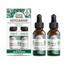 Suplemento GuruNanda Gutcleanse, kit de 2 etapas, digestão, 60 ml
