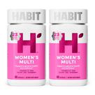 Suplemento H' Habit Habit Womens Multi, pacote com 2, 120 cápsulas