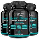 Suplemento Health Dose Brain Dose Premium Nootropics x3