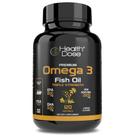 Suplemento Health Dose Premium Omega 3 Óleo de Peixe 120 Cápsulas Gelatinosas Suplemento Health Dose Premium Omega 3 Óleo de Peixe 120 Cápsulas Gelatinosas