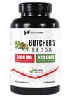 Suplemento Healthfare Butcher's Broom 2400 mg 120 cápsulas vegetais