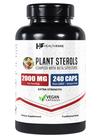 Suplemento Healthfare Plant Sterols 2000 mg 240 cápsulas veganas Suplemento Healthfare Plant Sterols 2000 mg 240 cápsulas veganas