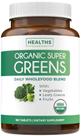 Suplemento Healths Harmony Organic Greens em pó 180 comprimidos