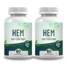 Suplemento Hem Healer Easy-Flow Fiber 120 Cápsulas