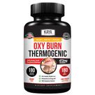 Suplemento herbáceo termogênico Kaya Naturals Oxy Burn 180 Ct