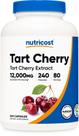 Suplemento Herbal Nutricost Extracto de Cereza Ácida 12,000mg 240 Cápsulas