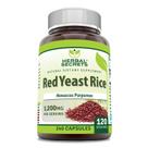 Suplemento Herbal Secrets Red Yeast Rice 1200 mg 240 cápsulas