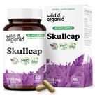 Suplemento Herbal Wild & Organic de Escutelaria 1200 mg 60 Cápsulas