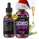 Suplemento HERBIFY: extrato de raiz de alcaçuz, 60 ml para alívio do estômago
