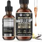 Suplemento HERBIFY Mullein Drops Lung Cleanse 120 ml de baunilha