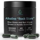 Suplemento Holistic Bin Alkaline Rock Stars Algae 500mg