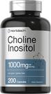 Suplemento Horbaach Colina Inositol 1000mg - 200 Cápsulas Suplemento Horbaach Colina Inositol 1000mg - 200 Cápsulas