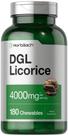 Suplemento Horbäach DGL - Comprimidos Mastigáveis de Alcaçuz 4000mg (180 unidades)