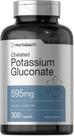 Suplemento Horbäach Gluconato de potássio quelatado 595 mg 300 ct