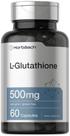 Suplemento Horbäach L-glutationa 500 mg reduzido em 60 cápsulas