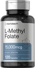 Suplemento Horbaach L-Metilfolato 15mg - 120 Cápsulas