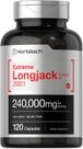 Suplemento Horbäach Longjack Tongkat Ali 240.000 mg 120 cápsulas