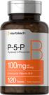 Suplemento Horbäach P-5-P - Vitamina B6 Ativada 100mg (120 Comprimidos)