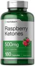 Suplemento Horbäach Raspberry Ketones 500mg 180 cápsulas