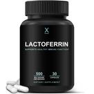 Suplemento HUMANX Lactoferrin 500mg apoia a imunidade saudável