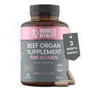 Suplemento ideal para órgãos carnívoros de carne bovina para mulheres de 90 dias