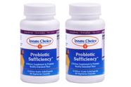 Suplemento Innate Choice Probiotic Sufficiency, pacote com 2 unidades