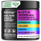 Suplemento IQ BIOLOGY Biotina, cabelo, pele, unhas, 60 comprimidos