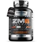Suplemento Iron Labs ZM6 Zinco Magnésio 360 Cápsulas