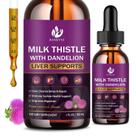 Suplemento JIANKYTZ Milk Thistle Liver Cleanse 30 ml (pacote com 2)